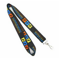 1" (25mm) Dye-sublimation lanyards